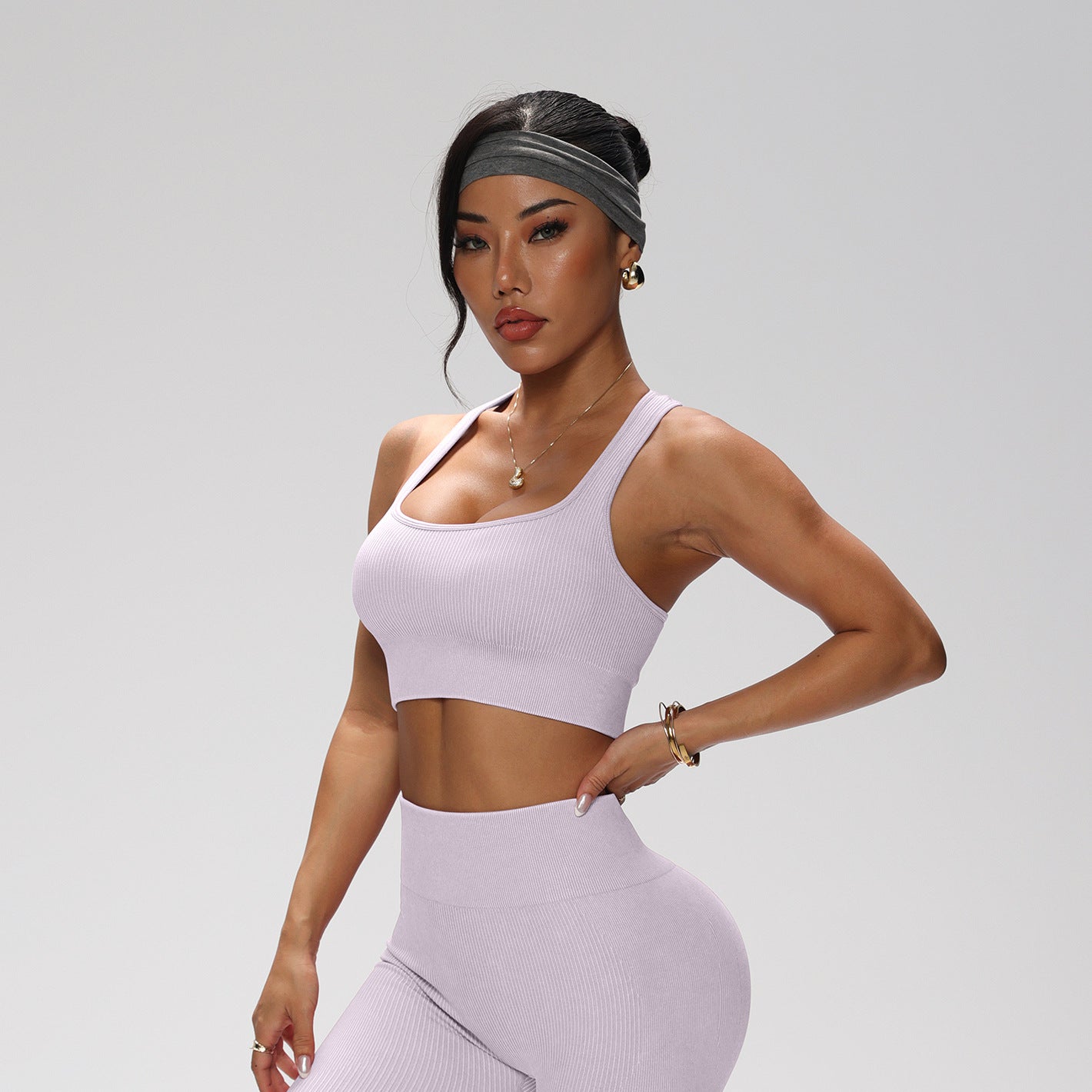 Yoga Clothing Set Quick Drying High Performance Fabric