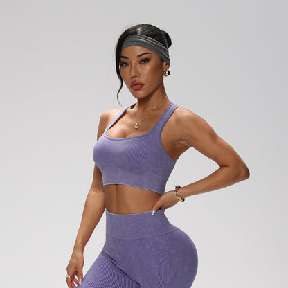 Yoga Clothing Set Quick Drying High Performance Fabric