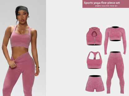 Yoga Clothing Set Quick Drying High Performance Fabric