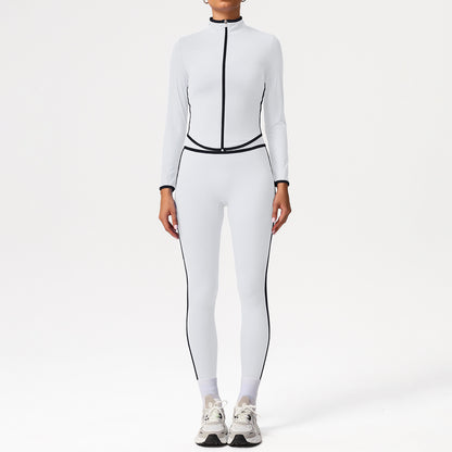 High-waist design running fitness Quick-dry yoga outfits Bra and shorts or Bra and pants set