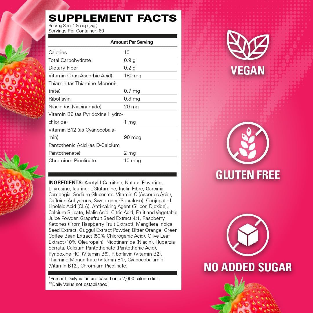 Fat Burner, Pre-Workout fitness supplement