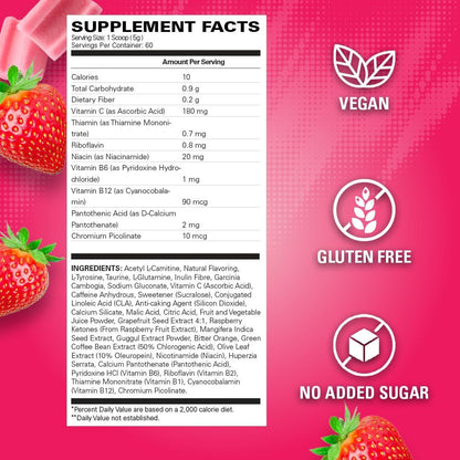 Fat Burner, Pre-Workout fitness supplement