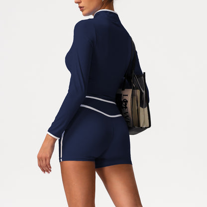 High-waist design running fitness Quick-dry yoga outfits Bra and shorts or Bra and pants set